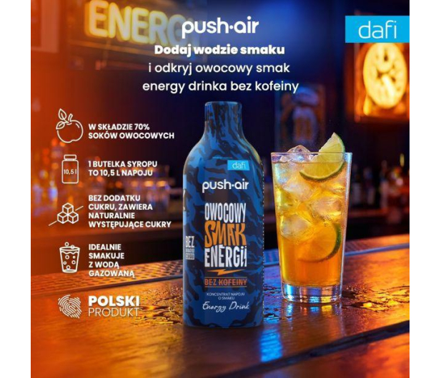 Dafi KONCENTRAT NAPOJU O SMAKU ENERGY DRINK - 1484370 - zdjęcie 2